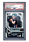 2024 Panini Contenders - Draft Class Contenders Drake Maye #3 Blue /199 PSA 8
