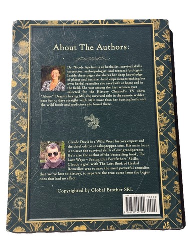 The Lost Book of Herbal Remedies Plant Medicine Claude Davis color Pictures - Imagen 2 de 4