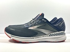 Brooks Adrenaline GTS 22 Men  s Size 13 Navy Gray Red Running 1103661D435 EUC