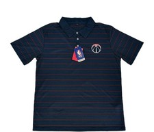 FOCO NBA Apparel Washington Wizards Polo Short Sleeves Shirt Mens NWT Size Large