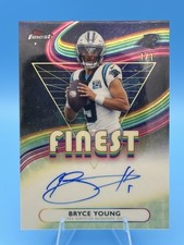 Marketplace image: 2025 Topps Finest - Finest Autographs Bryce Young #FA-BY (AU) 1/1 Superfractor
