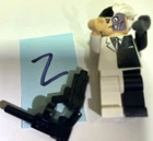 LEGO BATMAN 1 2006 2008 MINIFIGURE TWO FACE BAT004 - 2