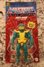 Masters of the Universe Origins Mer-Man Action Figure MOTU 2021 Mattel