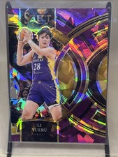 2024 Select WNBA - Premier Level #116 - LI YUERU - Purple Ice Prizm #'d /149
