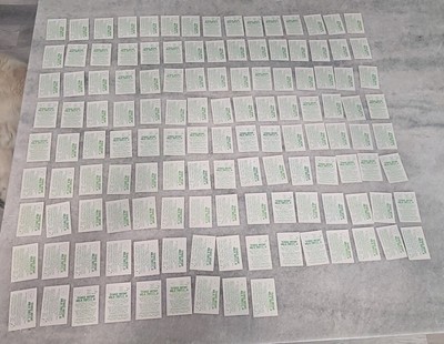 129X LOT  Stickers 1990 Diamond Publishing Teenage Mutant Ninja Turtles II VHTF 