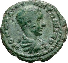 Rom Kaiserzeit, Moesia Inferior, Diadumenian als Caesar 217-218 AC, Kolonialb...
