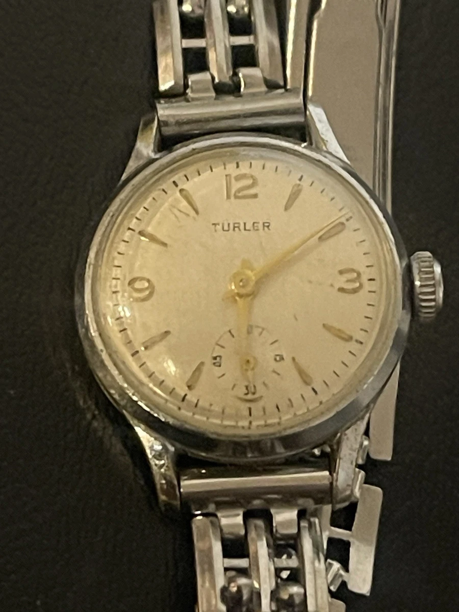 VINTAGE TURLER SWISS MADE WOMEN’S WATCH 30mm SAPPHIRE 100 M STAINLESS STEEL VINTAGE TURLER SWISS MADE WOMEN main image 3
