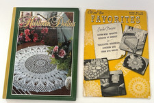 Heirloom doilies crochet pattern hardback1995 Spool cotton company patterns 1941