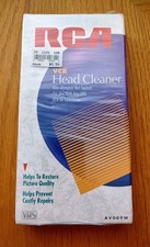 RCA VCR VHS Tape  Camcorder Video Head Cleaner - Non-Abrasive Wet System AV009W