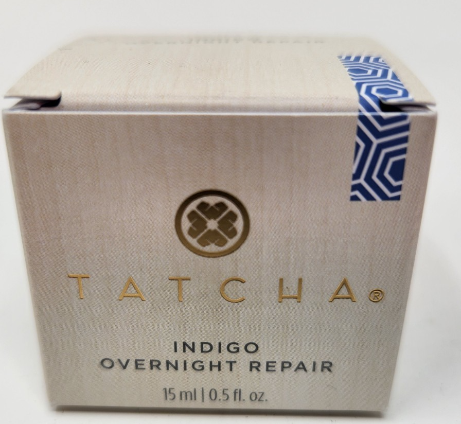 Tatcha Indigo Overnight Repair 0.5oz / 15ml Soothing Serum in Cream – NEW