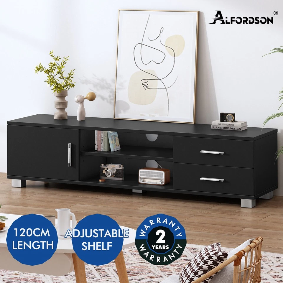 ALFORDSON Entertainment Unit TV Cabinet Stand Storage Drawer Wooden Shelf