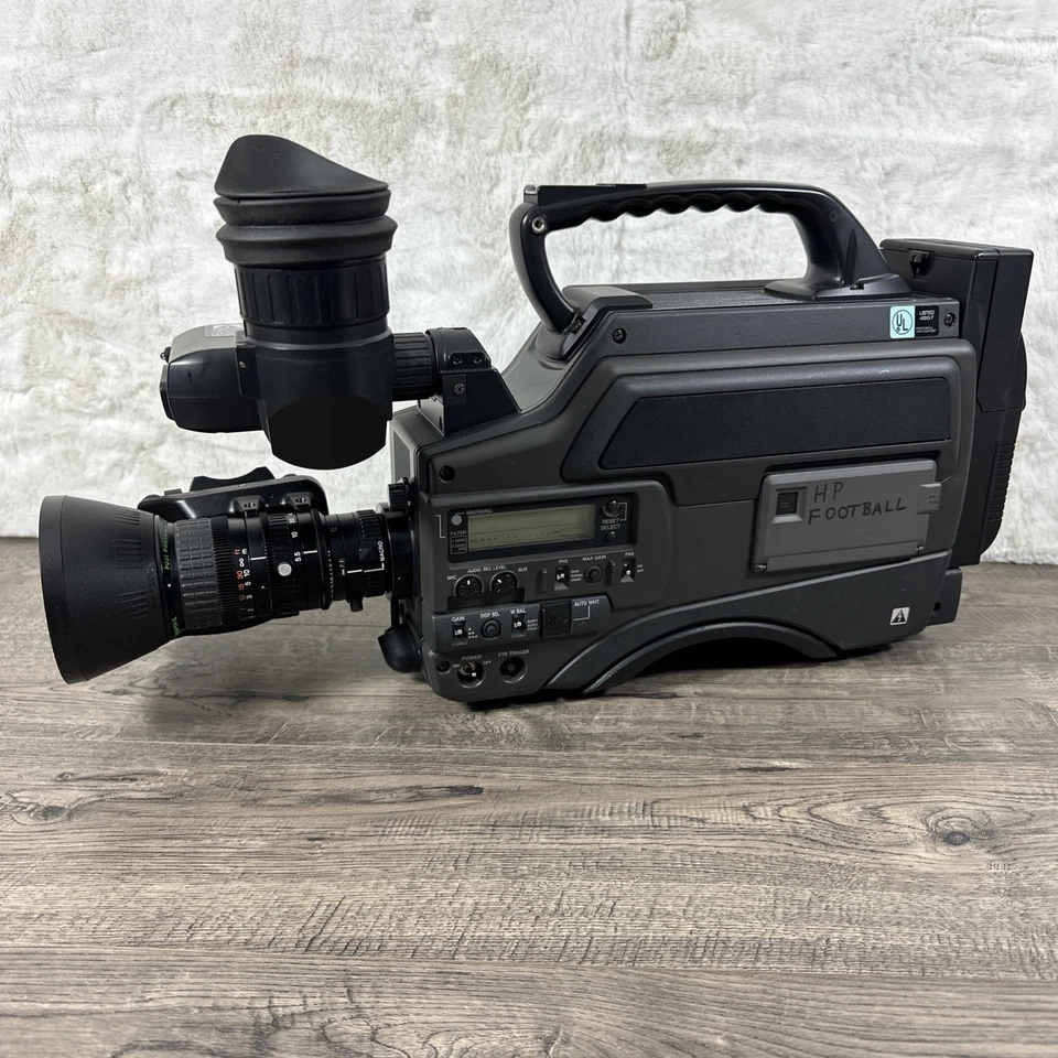 Vtg JVC GY-X3 3CCD AA-P250U AC Full Sized Pro S Camcorder Tested Works See Desc! - Image 3 of 4