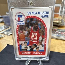 NBA Properties 1989-90 NBA Hoops Michael Jordan #21 All-Star Game Bulls