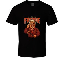 Classy Freddie Blassie Retro Wrestling Legend Caricature T Shirt