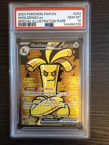 Gholdengo EX 252/182 SIR 2023 Pokemon Paradox Rift PSA 10 Gem Mint