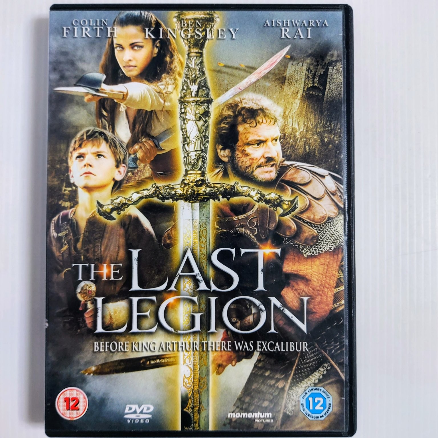 The Last Legion DVD 2008 Colin Firth Ben Kingsley Aishwarya Rai Action Adventure