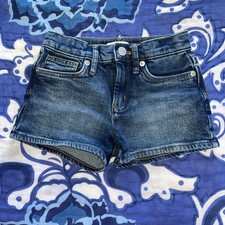 Crewcuts Girls Denim Shorts Size 6 J Crew EUC