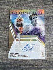 2020-21 RECON Ersan Ilyasova Glorified Signatures Gold 3/10 Utah Jazz