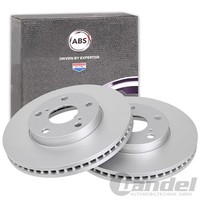 2X A.B.S. Bremsscheiben 275Mm Vorne Passend FüR Toyota Avensis