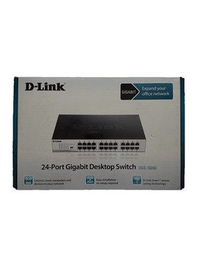 DGS-1024D D-LINK DGS-1024D 24-PORT 1GB ETHERNET UNMANAGED SWITCH
