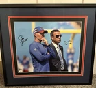 McDermott and Beane Buffalo Bills Autographed Signed 29x24 Framed Photo