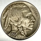 1937-S Buffalo 🦬 Indian Head Nickel 5c XF Extra Fine - 3793