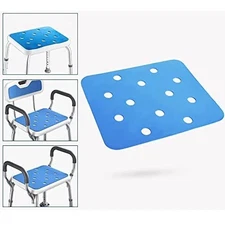 Shower Chair Pad Cover Bath Seat, Padded Shower Bench Seat Mat 15 x 12 inches, 