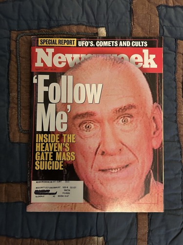 Vintage Newsweek Magazine Heaven's Gate Cult Coverage - April 7, 1997