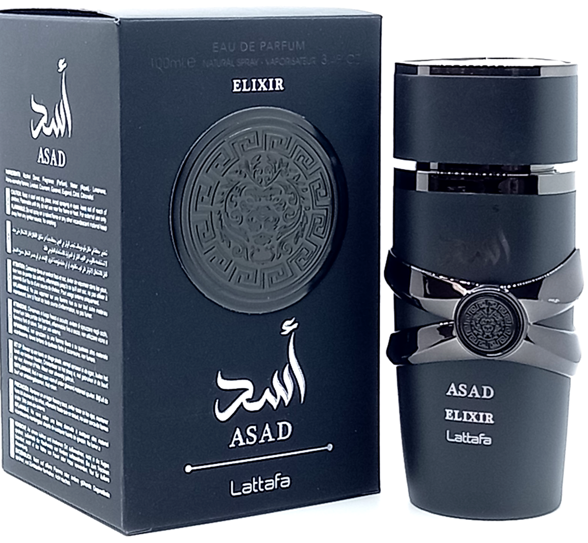 LATTAFA ASAD ELIXIR EAU DE PARFUM SPRAY FOR MEN 3.4 Oz / 100 ml