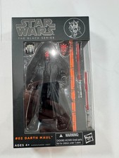Hasbro Star Wars 6 Black Series 02 Darth Maul Action Figure