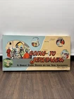 “Going To Jerusalem” Vintage 1955 Parker Brothers Bible Board Game Complete Set