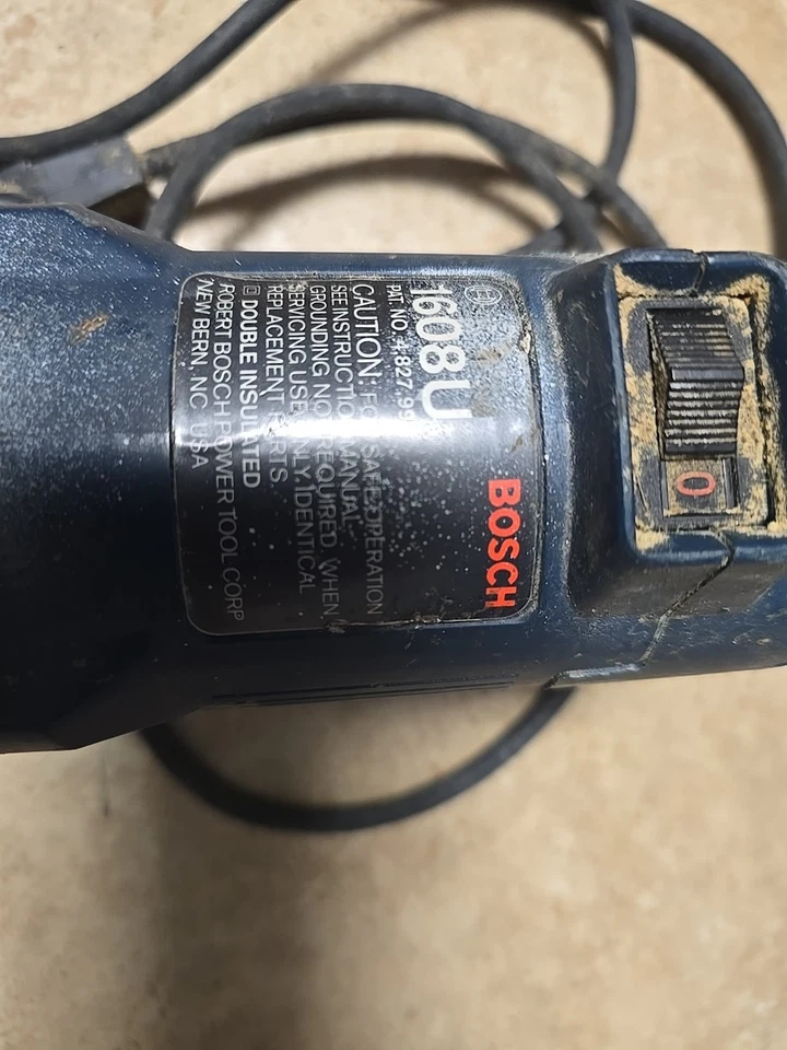 BOSCH 1608 LAMINATE TRIM ROUTER, 1/4" COLLET, 30,000 RPM, 115V - Image 2 of 4