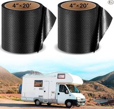 2 Rolls Underbelly Tape 4" x 40 ft Waterproof Repair Tape with Permanent Sealing