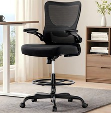 Drafting Chair, Tall Office Chair with 2D Lumbar Support, Standing Desk Chair...