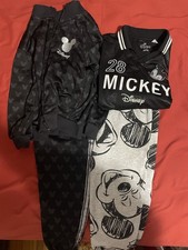 H M Disney Mickey Mouse Boys 4pc Outfit Set Jacket Pants Polo US 5T/6