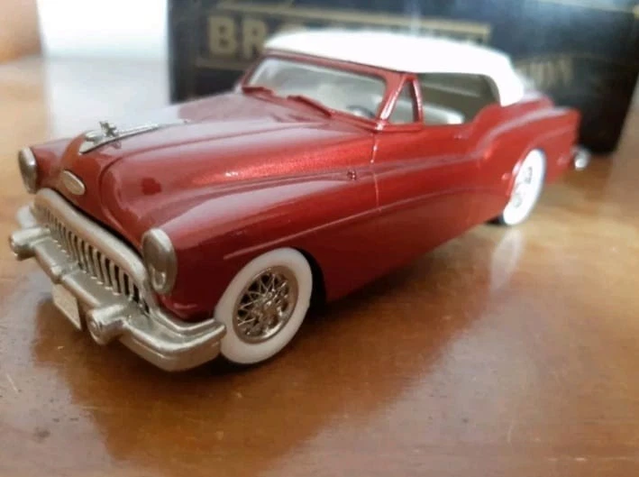 Brooklin Models BRK 20a Buick Skylark Convertible Red 1953 1:43 - Immagine 3 di 4