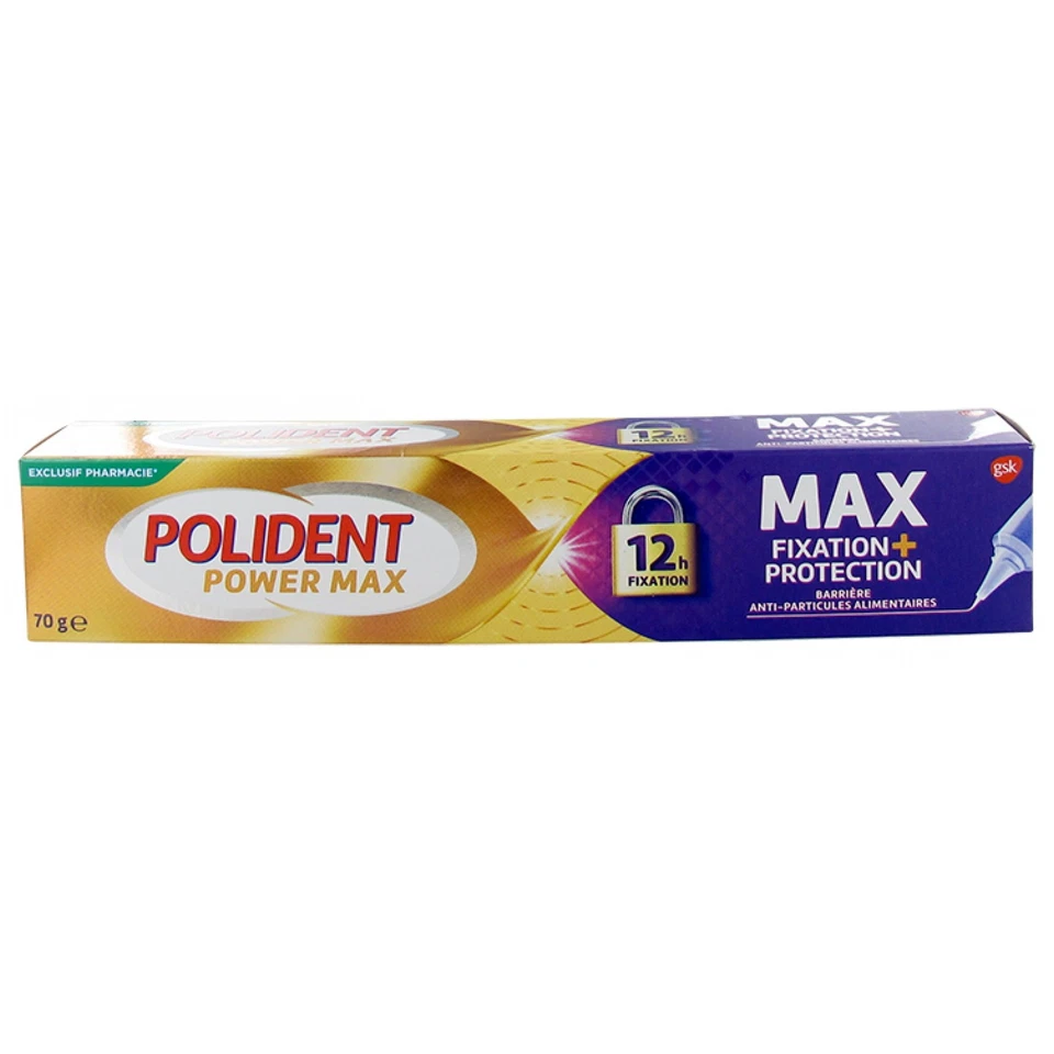 Polident Corega Power Max Fixation + Protection 70g
