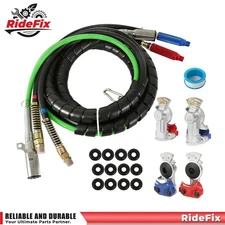 Fit For Semi Truck Tractor Trailer Air Line Hose Assys Wrap 12' 12 FT 3-in-1
