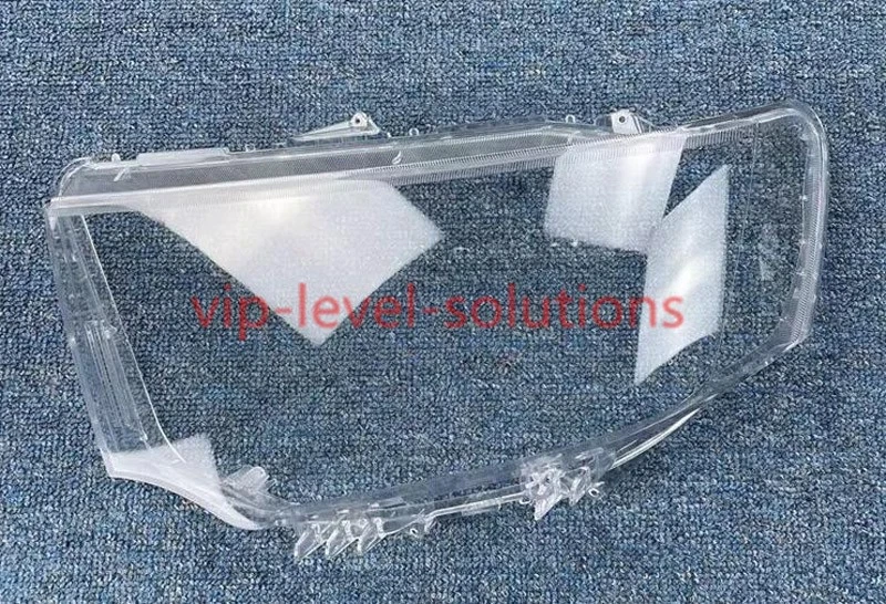 For Mitsubishi Pajero Montero Sport 2013-15 A Pair Headlight Lens Cover + Glue - Imagem 3 de 4