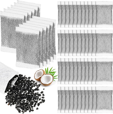 100 Pcs Activated Charcoal Water Filter Coconut Shell Distiller Filters Activate