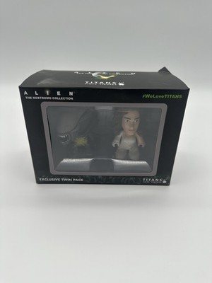 Alien Nostromo Collection Ripley & Xenomorph Titans Vinyl 2-Pack Exclusive Neu