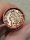 Terrific Bu Detail 1903 Indian Head & Bu S Mint Dime Ends Of Lincoln Wheat Cent