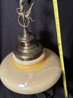 VTG MCM Honeysuckle Hanging Light Fixture 17”HX 13”w Beautiful *read* — photo 7