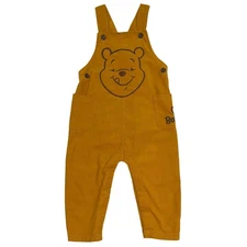 Disney Winnie The Pooh Baby Boy Cotton Corduroy Overall Size 24M