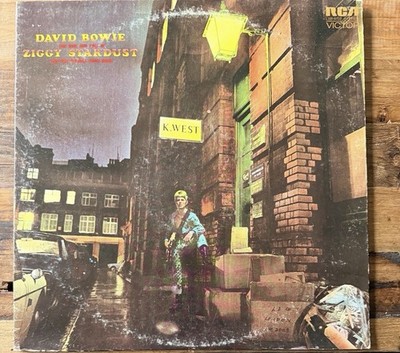 David Bowie The Rise and Fall of Ziggy Stardust 1972 Vinyl VG/NM