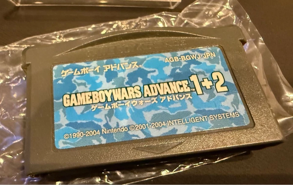 GAME BOY WARS ADVANCE 1 2 Gameboy Advance Nintendo GBA Cartridge Tested  - Image 3 of 4