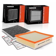 2-PC Engine  Cabin Air Filter with Activated Carbon Compatible with Toyota