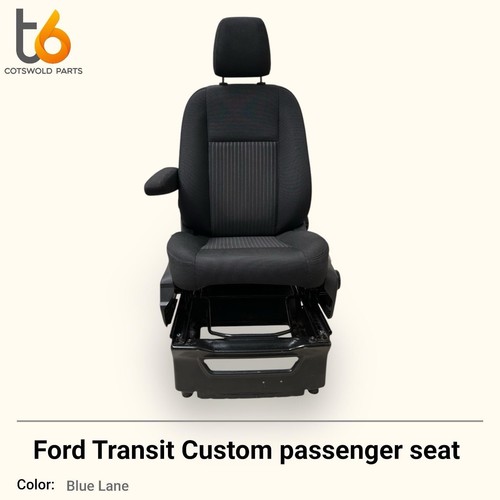 Ford Transit Custom Front Passenger Seat With Base 2017-2023 Blue Lane
