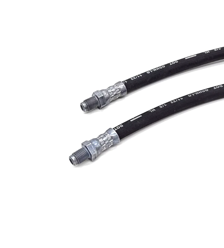 KIT 2 TUBI FRENO ANTERIORI PER FIAT PANDA I (141) 30 45 Lunghezza 460 mm - Immagine 2 di 3