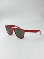Vintage B L Ray Ban Bausch  Lomb USA G15 Red Wayfarer II Sunglasses Frame